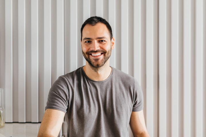 A smiling IT consultant